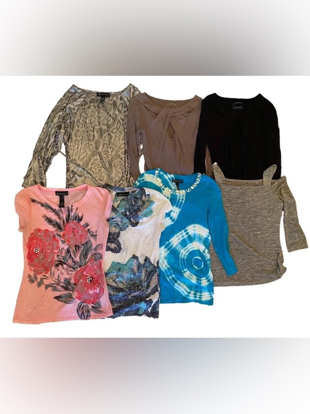Lot of 7 Women's INC International Concepts Tops Size Small